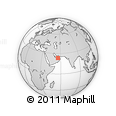 Outline Map of Dhank