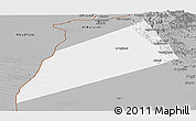 Gray Panoramic Map of Dhank