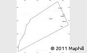Blank Simple Map of Dhank, cropped outside