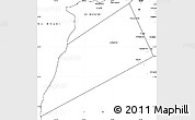 Blank Simple Map of Dhank