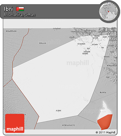 Gray 3D Map of Ibri