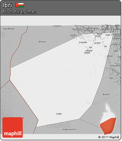 Gray 3D Map of Ibri