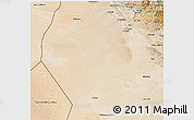 Satellite 3D Map of Ibri