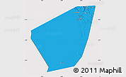 Political Map of Ibri, cropped outside