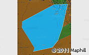 Political Map of Ibri, darken