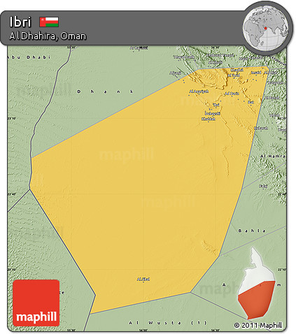 Savanna Style Map of Ibri