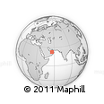 Outline Map of Ibri