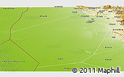 Physical Panoramic Map of Ibri