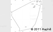 Blank Simple Map of Ibri, cropped outside