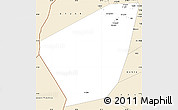 Classic Style Simple Map of Ibri