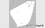 Gray Simple Map of Ibri