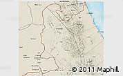 Shaded Relief 3D Map of Mahdha