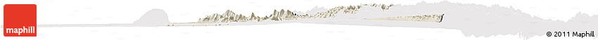 Shaded Relief Horizon Map of Mahdha, cropped outside Shaded Relief Horizon Map of Mahdha, cropped outside