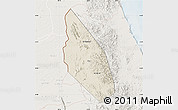 Shaded Relief Map of Mahdha, lighten