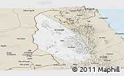 Classic Style Panoramic Map of Mahdha