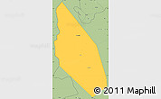Savanna Style Simple Map of Mahdha