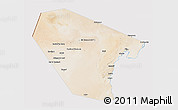 Satellite 3D Map of Al Wusta, cropped outside