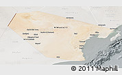 Satellite Panoramic Map of Al Wusta, lighten, semi-desaturated