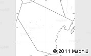 Blank Simple Map of Al Wusta, no labels