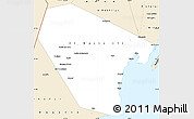 Classic Style Simple Map of Al Wusta