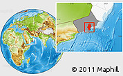 Physical Location Map of Sudh, highlighted country, highlighted parent region