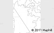 Blank Simple Map of Al Khasab, no labels