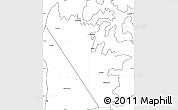 Blank Simple Map of Al Khasab