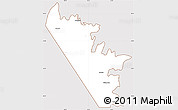 Classic Style Simple Map of Al Khasab, cropped outside