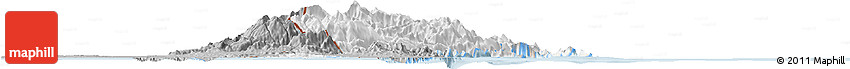 Gray Horizon Map of Musandam