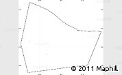 Blank Simple Map of A Seeb, cropped outside, no labels