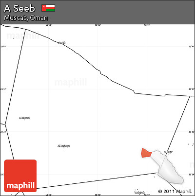 Blank Simple Map of a Seeb