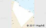 Classic Style Simple Map of Muscat