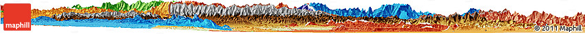 Physical Horizon Map of F.A.T.A., political shades outside