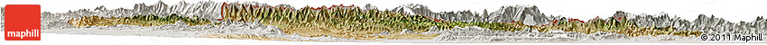 Satellite Horizon Map of F.A.T.A., lighten, semi-desaturated