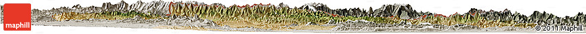 Satellite Horizon Map of F.A.T.A., semi-desaturated