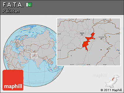 Gray Location Map of F.A.T.A.