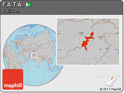 Gray Location Map of F.A.T.A.