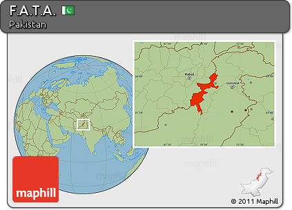 Savanna Style Location Map of F.A.T.A.