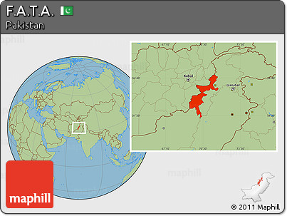 Savanna Style Location Map of F.A.T.A.