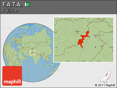 Savanna Style Location Map of F.A.T.A.