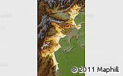 Physical Map of F.A.T.A., darken