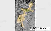 Satellite Map of F.A.T.A., darken, desaturated