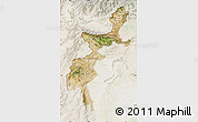 Satellite Map of F.A.T.A., lighten
