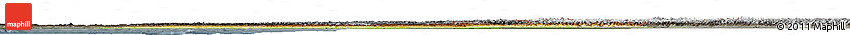 Physical Horizon Map of Pakistan, darken, semi-desaturated
