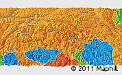 Political 3D Map of Gilgit