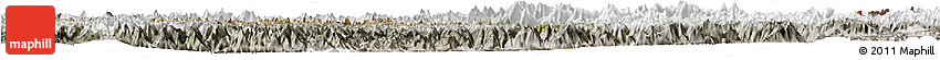 Satellite Horizon Map of Gilgit, semi-desaturated Satellite Horizon Map of Gilgit, semi-desaturated