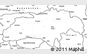 Blank Simple Map of Gilgit