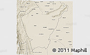 Shaded Relief 3D Map of Dera Ismail Khan