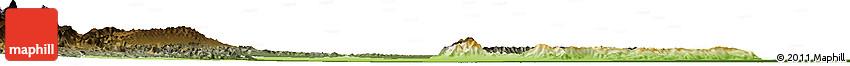 Physical Horizon Map of Dera Ismail Khan, darken