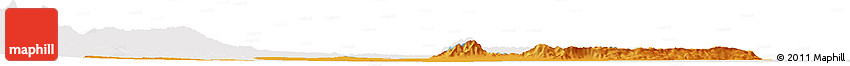 Political Horizon Map of Dera Ismail Khan, single color outside